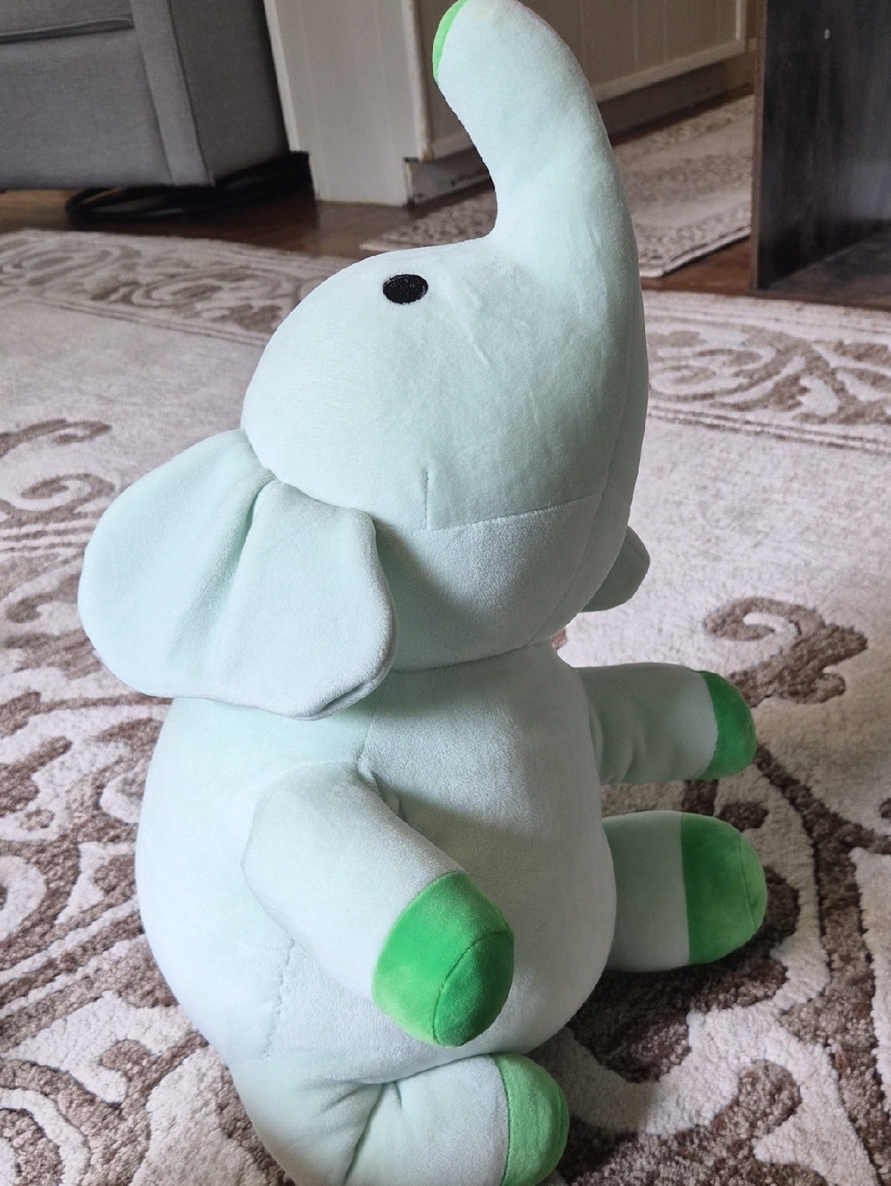 Weighted Stuffed Elephant 4.2lbs, 24 Inches